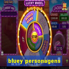 bluey personagens